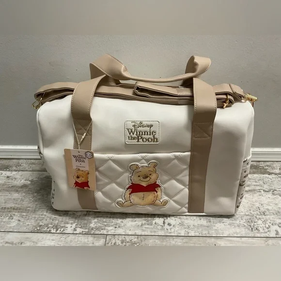 NWt Winnie the Pooh weekender bag, backpack and phone crossbody bag - Picture 2 of 12